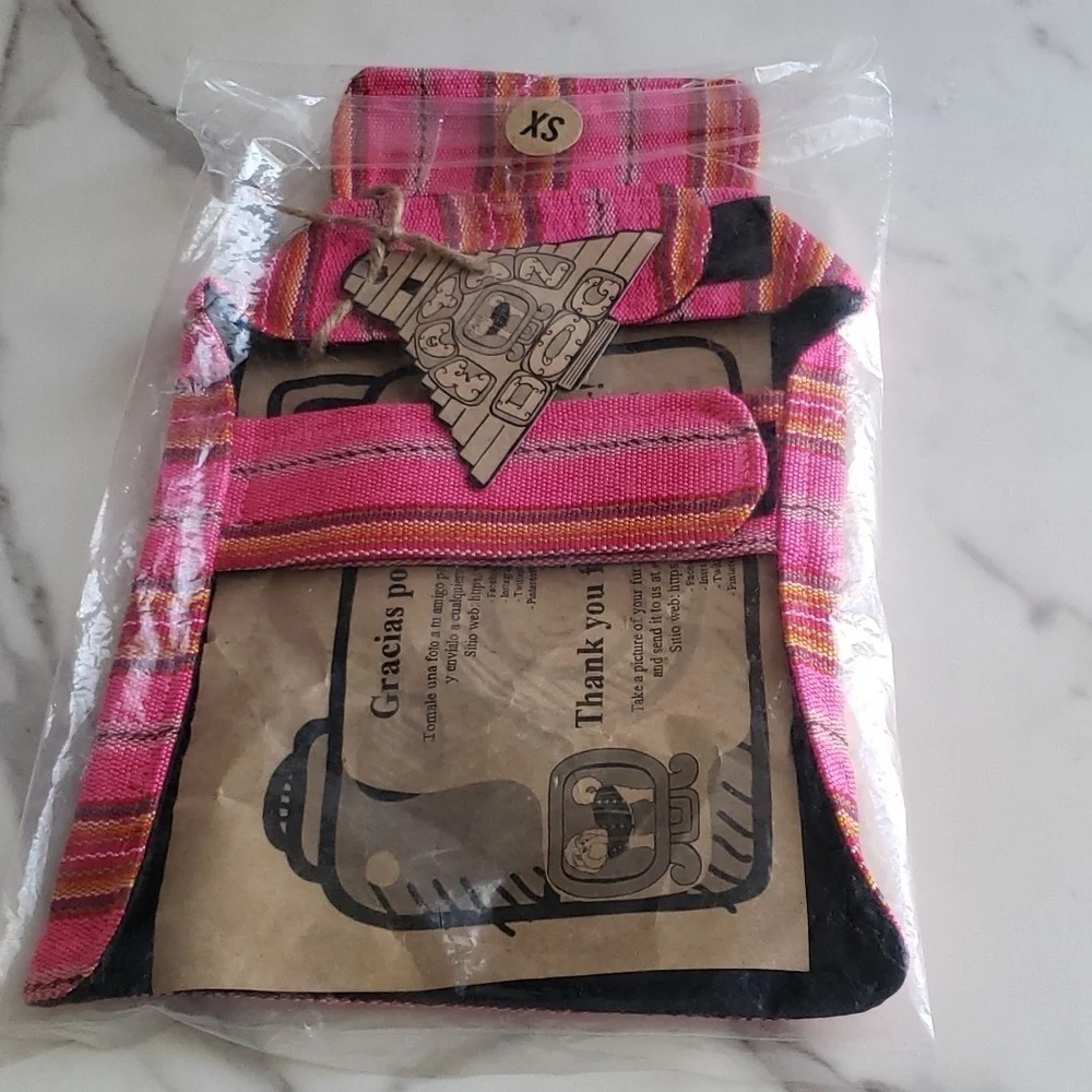 Mayan Dog Coat, Sweater, Vest, Jacket, Stress Relief XS